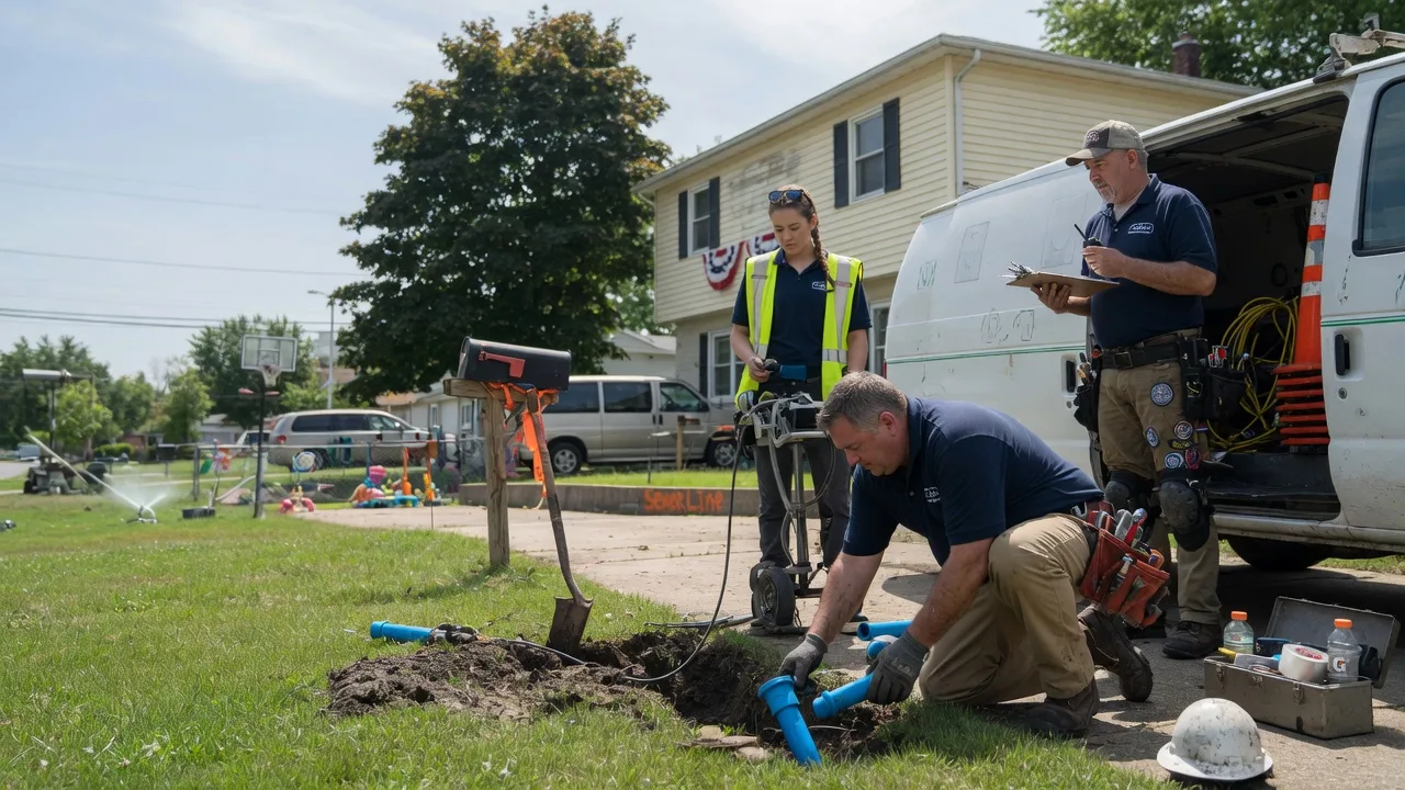 Slab Leak Repair in Rhodes, MI near me